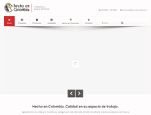 Tablet Screenshot of hencolombia.com